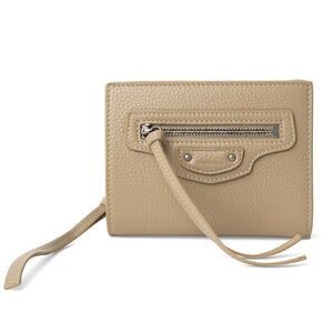Balenciaga Neo Classic Bifold Wallet Greige